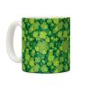 Clover Patch Pattern Coffee Mug Clover Patch Pattern Coffee Mug