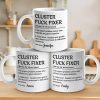 Cluster Fixer Definition - Coworker Personalized Custom Mug - Gift For Coworkers, Work Friends, Colleagues Cluster Fixer Definition - Coworker Personalized Custom Mug - Gift For Coworkers, Work Friends, Colleagues