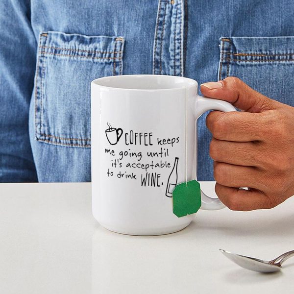 Coffee Keeps Me Going Funny Coffee Mug, Office Humor Gift for Coworker Friend, Birthday Christmas Gift Coffee Keeps Me Going Funny Coffee Mug, Office Humor Gift for Coworker Friend, Birthday Christmas Gift