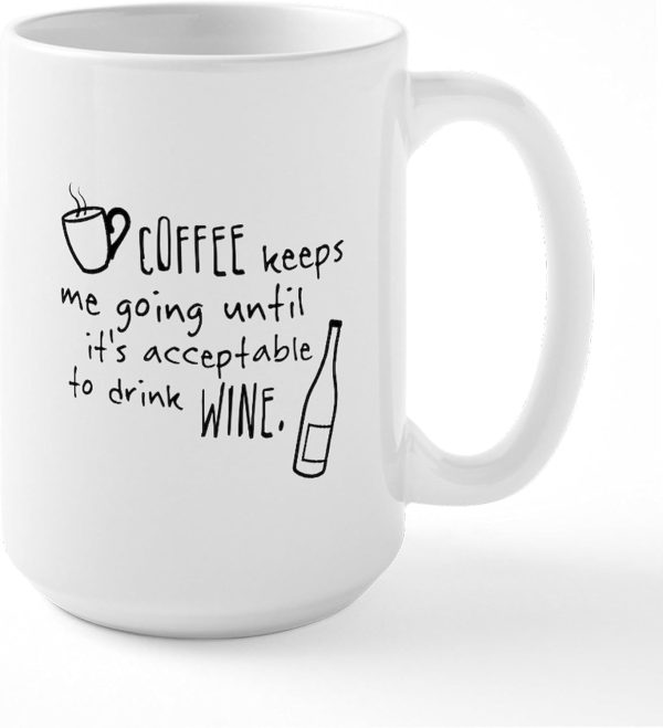 Coffee Keeps Me Going Funny Coffee Mug, Office Humor Gift for Coworker Friend, Birthday Christmas Gift Coffee Keeps Me Going Funny Coffee Mug, Office Humor Gift for Coworker Friend, Birthday Christmas Gift