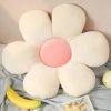 Colorful Flower Plush Pillow Cushion