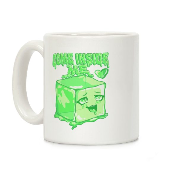 Come Inside Me Gelatinous Cube Coffee Mug Come Inside Me Gelatinous Cube Coffee Mug