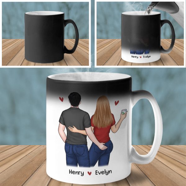 Congrats On Another Year Being My Husband - Couple Personalized Custom Color Changing Mug - Gift For Husband Wife, Anniversary Congrats On Another Year Being My Husband - Couple Personalized Custom Color Changing Mug - Gift For Husband Wife, Anniversary