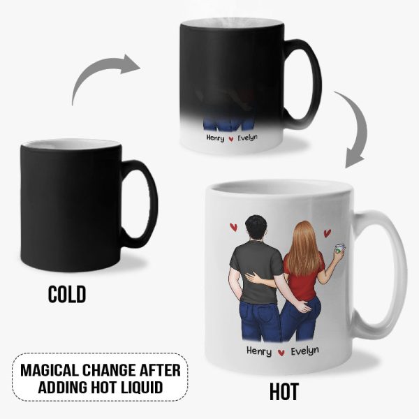 Congrats On Another Year Being My Husband - Couple Personalized Custom Color Changing Mug - Gift For Husband Wife, Anniversary Congrats On Another Year Being My Husband - Couple Personalized Custom Color Changing Mug - Gift For Husband Wife, Anniversary