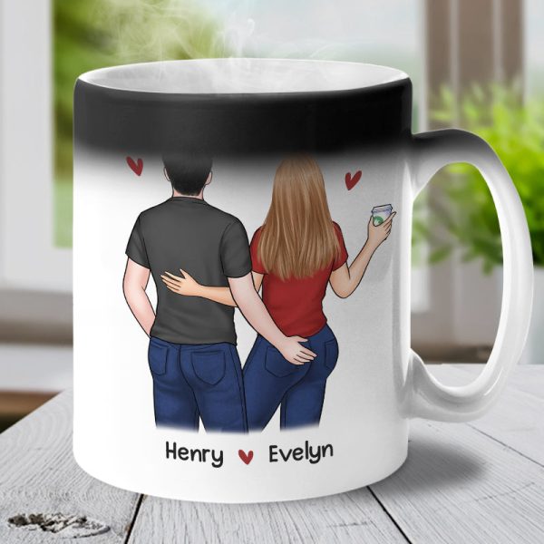 Congrats On Another Year Being My Husband - Couple Personalized Custom Color Changing Mug - Gift For Husband Wife, Anniversary Congrats On Another Year Being My Husband - Couple Personalized Custom Color Changing Mug - Gift For Husband Wife, Anniversary