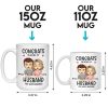 Congrats On Being My Boyfriend - Couple Personalized Custom Mug - Gift For Husband Wife, Anniversary Congrats On Being My Boyfriend - Couple Personalized Custom Mug - Gift For Husband Wife, Anniversary