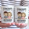 Congrats On Being My Boyfriend - Couple Personalized Custom Mug - Gift For Husband Wife, Anniversary Congrats On Being My Boyfriend - Couple Personalized Custom Mug - Gift For Husband Wife, Anniversary