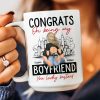 Congrats On Being My Boyfriend - Personalized Mug - Anniversary Gifts For Men, Husband, Him, Boyfriend Congrats On Being My Boyfriend - Personalized Mug - Anniversary Gifts For Men, Husband, Him, Boyfriend