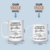 Congrats On Being My Brother - Family Personalized Custom Mug - Gift For Family Members Congrats On Being My Brother - Family Personalized Custom Mug - Gift For Family Members