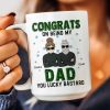 Congrats On Being My Dad - Personalized Mug Congrats On Being My Dad - Personalized Mug