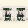 Congrats On Being My Dad - Personalized Mug Congrats On Being My Dad - Personalized Mug