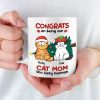 Congrats On Being My Parents - Cat Personalized Custom Mug - Christmas Gift For Pet Owners, Pet Lovers Congrats On Being My Parents - Cat Personalized Custom Mug - Christmas Gift For Pet Owners, Pet Lovers