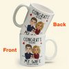 Congrats On Being My Wife/Girlfriend- Personalized Mug Congrats On Being My Wife/Girlfriend- Personalized Mug