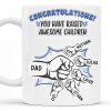 Congratulations! You have raised awesome children, Handshake and Fist Bump - Personalized Custom Coffee Mug - DAD093_MG Congratulations! You have raised awesome children, Handshake and Fist Bump - Personalized Custom Coffee Mug - DAD093_MG