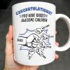 Congratulations! You have raised awesome children, Handshake and Fist Bump - Personalized Custom Coffee Mug - DAD093_MG Congratulations! You have raised awesome children, Handshake and Fist Bump - Personalized Custom Coffee Mug - DAD093_MG