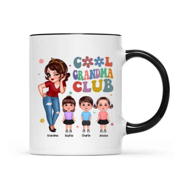 Cool Grandma Club Personalized Mug