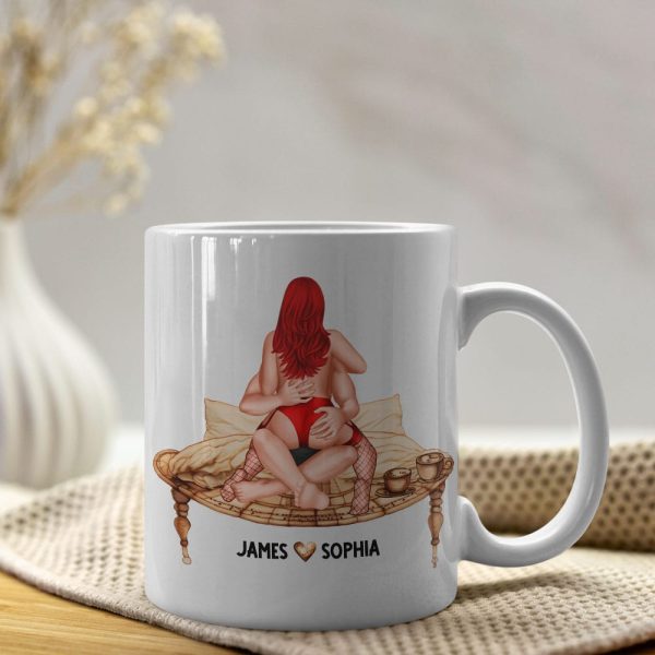 Couple, After 10 Years You're Still Hotter Than This Coffee, Personalized Mug, Couple Gifts Couple, After 10 Years You're Still Hotter Than This Coffee, Personalized Mug, Couple Gifts