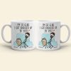 Couple, I'm So Glad I Got Knocked Up By You, Personalized Mug, Couple Mug Couple, I'm So Glad I Got Knocked Up By You, Personalized Mug, Couple Mug