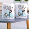 Couple, I'm So Glad I Got Knocked Up By You, Personalized Mug, Couple Mug Couple, I'm So Glad I Got Knocked Up By You, Personalized Mug, Couple Mug