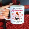Couple Taste My Forbidden Fruit Anytime, Personalized Couple Coffee Mug, Naughty Gift For Him Couple Taste My Forbidden Fruit Anytime, Personalized Couple Coffee Mug, Naughty Gift For Him