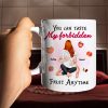 Couple Taste My Forbidden Fruit Anytime, Personalized Couple Coffee Mug, Naughty Gift For Him Couple Taste My Forbidden Fruit Anytime, Personalized Couple Coffee Mug, Naughty Gift For Him