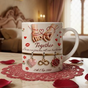 Couple Together Mug - Personalized Gifts For Couple 02NATA301225