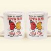 Couple You Are My Favorite Human Bean - Personalized Mug Couple You Are My Favorite Human Bean - Personalized Mug