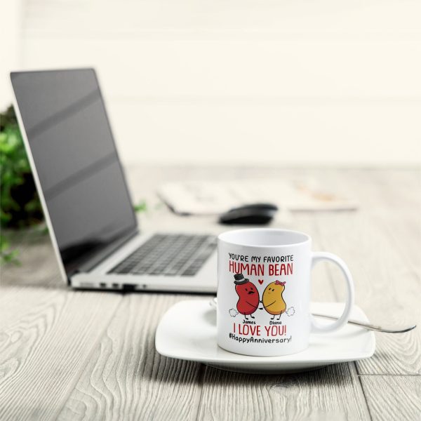Couple You Are My Favorite Human Bean - Personalized Mug Couple You Are My Favorite Human Bean - Personalized Mug