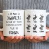 Coworkers To Friends With Potty Mouth & Conversations - Personalized Custom Coffee Mug - COL125_MG Coworkers To Friends With Potty Mouth & Conversations - Personalized Custom Coffee Mug - COL125_MG