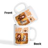 Cozy Fall Vibe Cute Cartoon Girl And Dog Bond That Can't Be Broken Personalized Mug