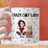 Crazy Cat Lady - Personalized Mug - Gift for Pet Owners, Pet Lovers, Cat Mom | CLP15 NH96 Crazy Cat Lady - Personalized Mug - Gift for Pet Owners, Pet Lovers, Cat Mom | CLP15 NH96