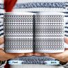 Create A Unique Pattern With Your Message, Geometric Patterns - Personalized Custom Coffee Mug - DAD214_MG