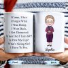 Create Your Special Message With A Personalized Character - Personalized Custom Coffee Mug - FAM303_MG Create Your Special Message With A Personalized Character - Personalized Custom Coffee Mug - FAM303_MG