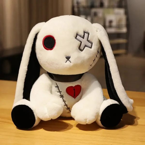 Creepy Goth Bunny Plushie Creepy Goth Bunny Plushie