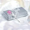 Crystal Glass Rose Figurine for Home and Gift Decor Crystal Glass Rose Figurine for Home and Gift Decor