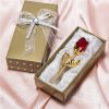 Crystal Glass Rose Figurine for Home and Gift Decor Crystal Glass Rose Figurine for Home and Gift Decor