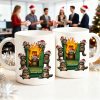 Cunning Raccoon Office Chaos Dumpster Fire Response Team - Personalized Mug - Funny Holiday Gift for Coworkers
