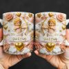 Cupid And Roses With Hearts And Bows Design - Personalized Custom Coffee Mug - CPL1330_MG Cupid And Roses With Hearts And Bows Design - Personalized Custom Coffee Mug - CPL1330_MG
