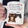 Curious Cat - Roses Are Red Violets Are Blue - Funny Personalized Cat Mug Curious Cat - Roses Are Red Violets Are Blue - Funny Personalized Cat Mug
