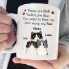 Curious Cat - Roses Are Red Violets Are Blue - Funny Personalized Cat Mug Curious Cat - Roses Are Red Violets Are Blue - Funny Personalized Cat Mug