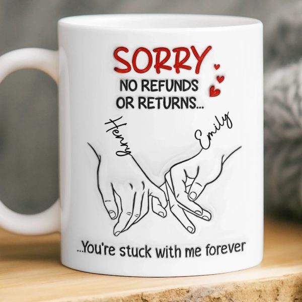 Custom 3D Inflated Effect Printed Mug - Personalized Anniversary Wedding Gifts For Husband And Wife, Him And Her - Still In Love Custom 3D Inflated Effect Printed Mug - Personalized Anniversary Wedding Gifts For Husband And Wife, Him And Her - Still In Love