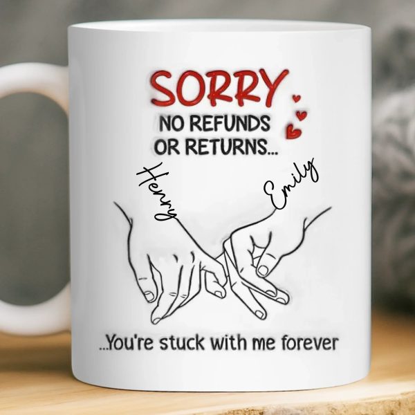 Custom 3D Inflated Effect Printed Mug - Personalized Anniversary Wedding Gifts For Husband And Wife, Him And Her - Still In Love Custom 3D Inflated Effect Printed Mug - Personalized Anniversary Wedding Gifts For Husband And Wife, Him And Her - Still In Love