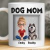 Custom 3D Inflated Effect Printed Mug - Personalized Birthday Gifts For Dog Lovers, Dog Dad And Mom - Love Begins With A Wag Custom 3D Inflated Effect Printed Mug - Personalized Birthday Gifts For Dog Lovers, Dog Dad And Mom - Love Begins With A Wag
