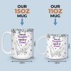 Custom 3D Inflated Effect Printed Mug - Personalized Birthday Gifts For Mom, Daughter - My First Best Friend Custom 3D Inflated Effect Printed Mug - Personalized Birthday Gifts For Mom, Daughter - My First Best Friend