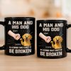 Custom Black Mug - Personalized Birthday Gifts For Dog Cat Lovers, Dog Dad And Mom, Cat Owners - Fur Makes Me Happy Custom Black Mug - Personalized Birthday Gifts For Dog Cat Lovers, Dog Dad And Mom, Cat Owners - Fur Makes Me Happy