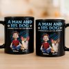 Custom Black Mug - Personalized Birthday Gifts For Dog Lovers, Dog Dad And Mom - Life With Fur Kids Custom Black Mug - Personalized Birthday Gifts For Dog Lovers, Dog Dad And Mom - Life With Fur Kids