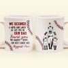 Custom Dad & Kids Mug with Personalized Jersey Number Custom Dad & Kids Mug with Personalized Jersey Number