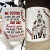Custom Dad & Kids Mug with Personalized Jersey Number Custom Dad & Kids Mug with Personalized Jersey Number