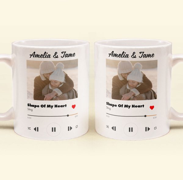 Custom Favorite Couple Song - Personalized Photo Mug Custom Favorite Couple Song - Personalized Photo Mug