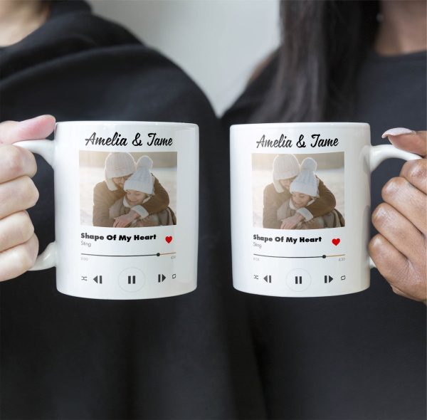 Custom Favorite Couple Song - Personalized Photo Mug Custom Favorite Couple Song - Personalized Photo Mug